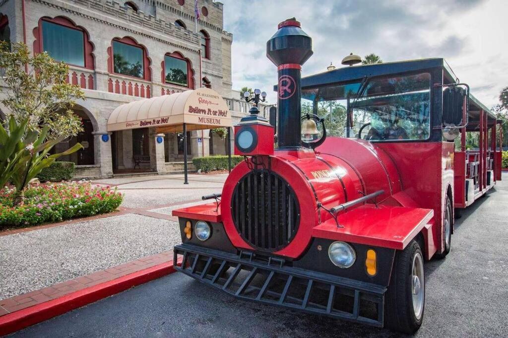 Cozy Quiet St Augustine Private Condo - 2Bed, 1 Bath, Sleeps 6, Steps To Historic St Augustine Center & All Tourist Attractions, Restaurants, Cafes, Backyard, Porch St. Augustine Exteriör bild